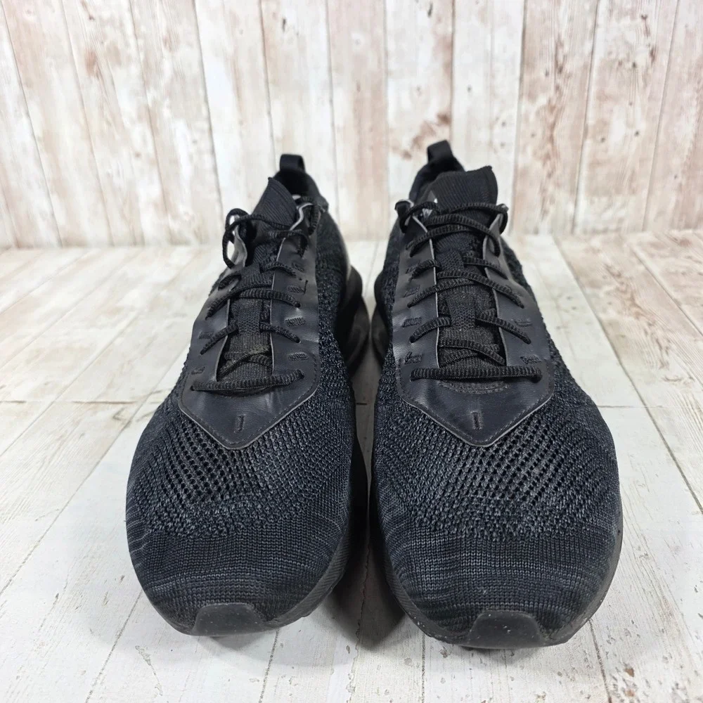 Nike Air Max Flyknit Racer Mens Black Anthracite Running  FD2764-001 Size 11